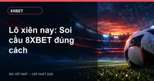 Lô xiên nay: Soi cầu 8XBET đúng cách